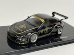 Ixo 1/43 Porsche 911 997 Old & New Черен Декориран Rhd John Player Special