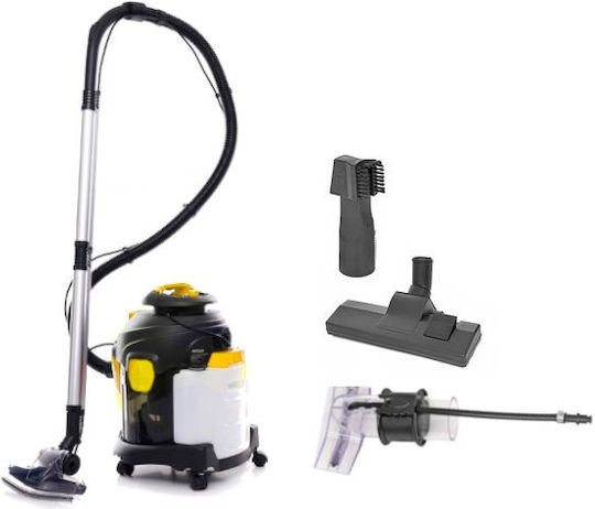 Kraft & Dele Aspirator Lichide / Solide 1400W cu Plastic Recipient 20lt