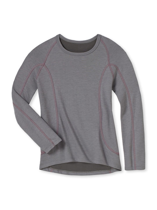 Kids Thermal Shirt Grey/Pink