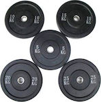 MDS Crossfit Rumber Plate Set of Plates Rubber 1 x 5kg