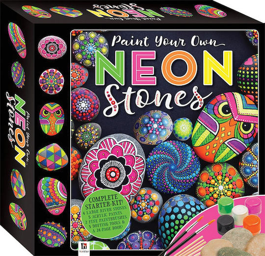 Susaeta Боядисване Paint Your Own Neon Stones за Деца 10++ Години