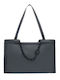 Tous Xl T Leather Women's Bag Shopper Shoulder Gray