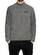 Long Sleeve Blouse Gray