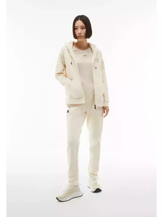 Trousers Sweatpants Fleece White