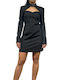 Moschino Scurt Blazer pentru femei Sacou Black