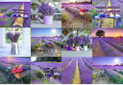 Lavender France Puzzle 2D 600 Pieces