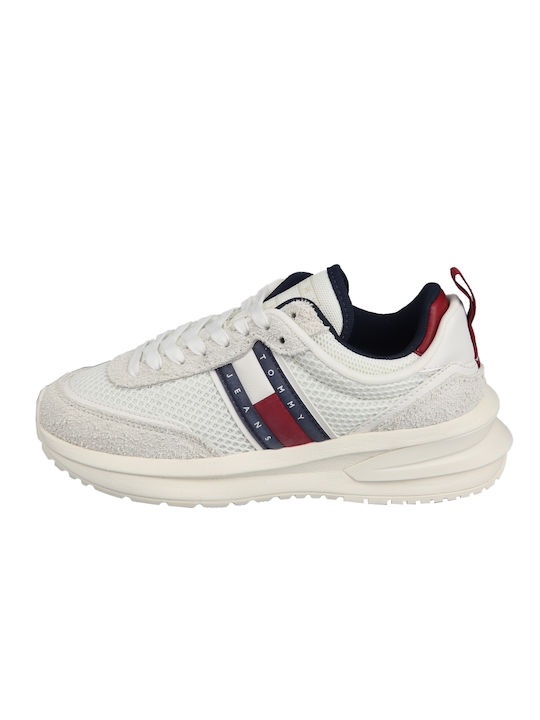 Tommy Hilfiger Γυναικεία Sneakers Λευκά