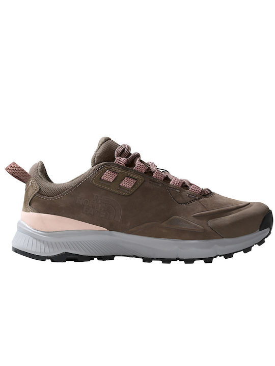 The North Face Cragstone Leather Damen Wanderschuhe Wasserdicht Braun