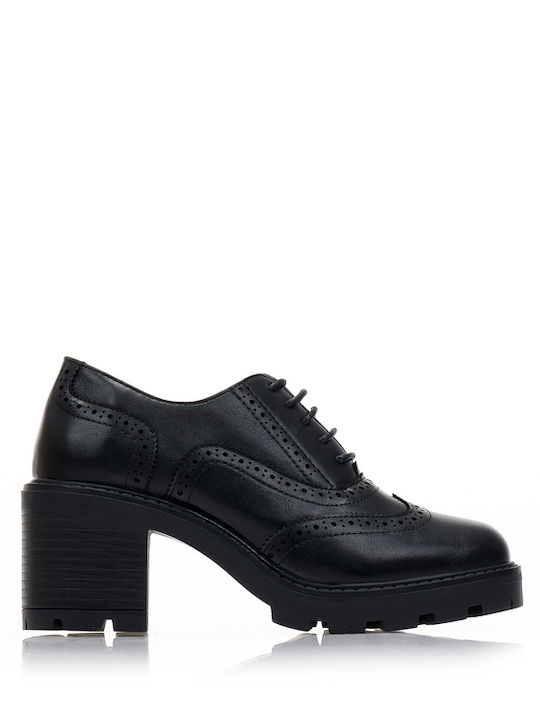 Γυναικεία Oxfords σε Μαύρο Χρώμα