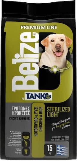 Tanko Belize 15kg Dry Food Diet for Neutered Dogs with Meat