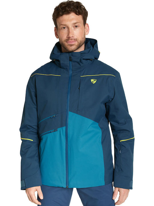 Ziener 234204_365 Ανδρικό Μπουφάν για Σκι & Snowboard Navy Μπλε