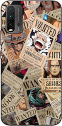 One-piece-wanted-posters Umschlag Rückseite Silikon Schwarz (Poco M3 / Redmi 9T)