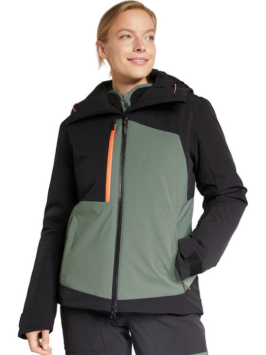 Ziener 234111_12 Frauen Jacke aus für Ski & Snowboard Schwarz