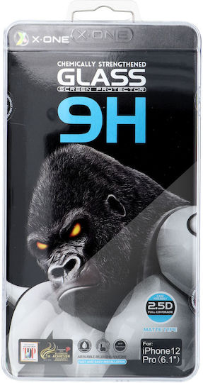 X-One Extra Strong Mat Full Face Tempered Glass (iPhone 15 Plus / 16 Plus)