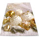 Paper Christmas Bag for Gift Gold 30x12x33cm.