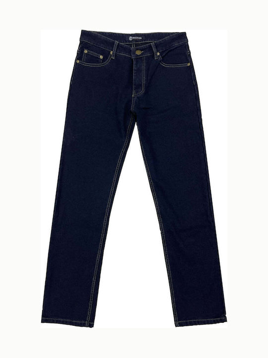 Men's Jeans Pants Dark Blue