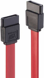 Lindy 7-пинов SATA III - 7-пинов SATA III Кабел 50см Червен (33324)