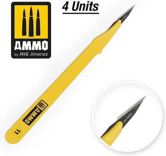 Ammo Lame de rezervă Modelism 4buc