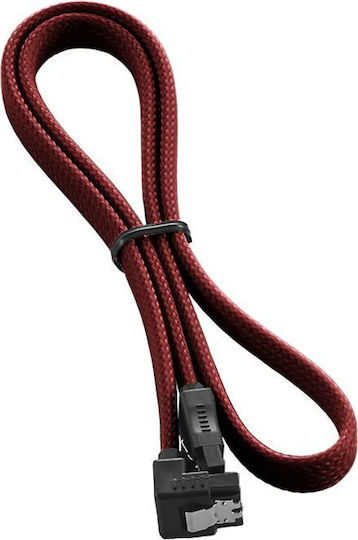 Cablemod 7-Pin SATA III - 7-Pin SATA III Kabel 60cm Rot (CM-CAB-RSAT-N60KBR-R)