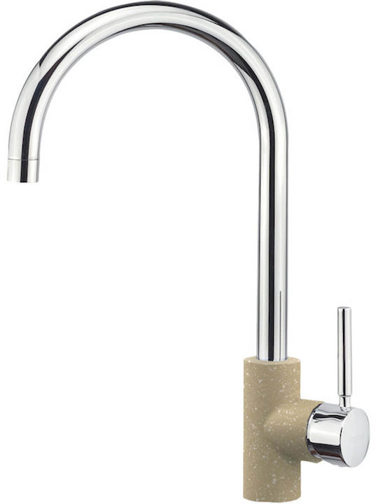 Sanitec Doppio Tall Kitchen Faucet Counter