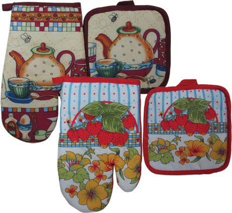 AGC Set Mănuși de Bucătărie Textile 1buc