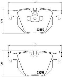 Brembo Bremsbelag Zurück Brembo Bremsbelag Zurück