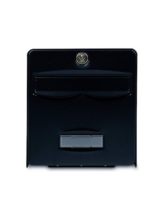 Burg-Wachter Outdoor Mailbox Metallic in Black Color 36.5x28x31cm