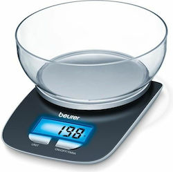 Beurer Digital Cântar de bucătărie 1gr/3kg Negru