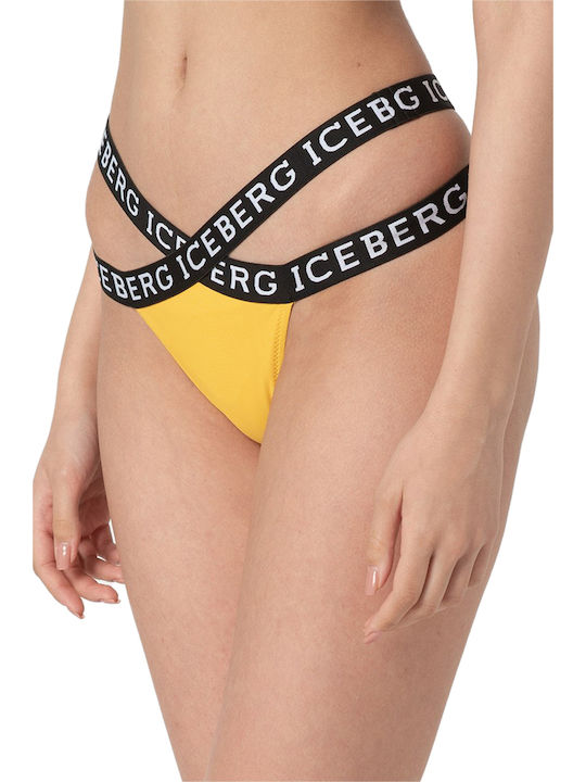 Iceberg Bikini Slip Yellow