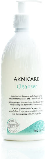 Synchroline Aknicare Gel Καθαρισμού Προσώπου 500ml