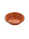 Mario Luca Giusti Serving Bowl Round made of Melamine Orange