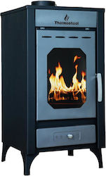Thermosteel X30 Χαλύβδινη Ξυλόσομπα 14kW Γκρι
