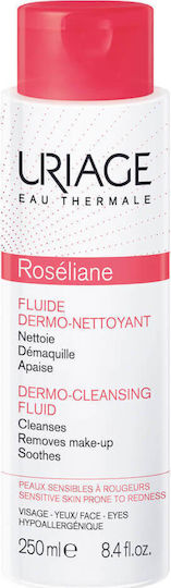Uriage Roseliane Dermo-Cleansing Fluid Emulsie Față & Ochi 250ml