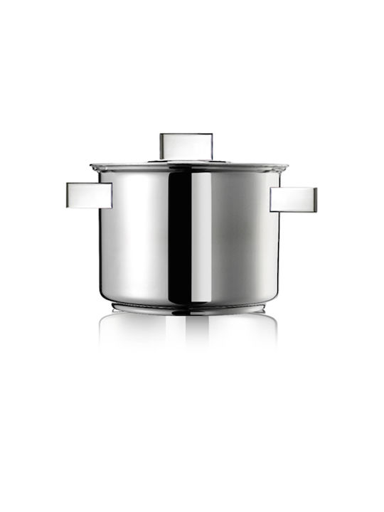 Inoxriv Deep Stainless Steel Pot 4lt / 20cm