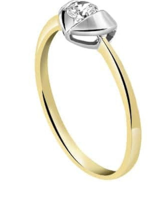 Eforo Единичен камък от Злато 14K
