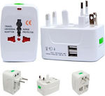 to Universal Plug Adapter