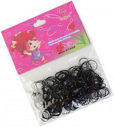 Hair Scrunchies Black 100pcs