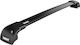 Thule Μπάρες Οροφής Αλουμινίου Wingbar (Σετ με πόδια) Μαύρες