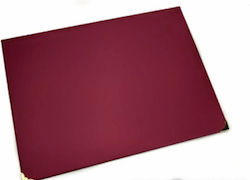 Exas Paper Desk Pad Burgundy 47x35cm