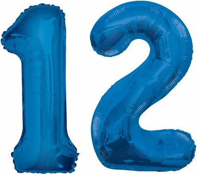 Balloon Jumbo Number Blue 100cm