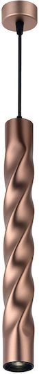 Optonica Pendant Light Copper with Socket GU10