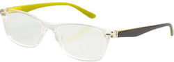 Frog Optical 161 Unisex Ochelari de Citit +0.25 în culoarea Transparent 161