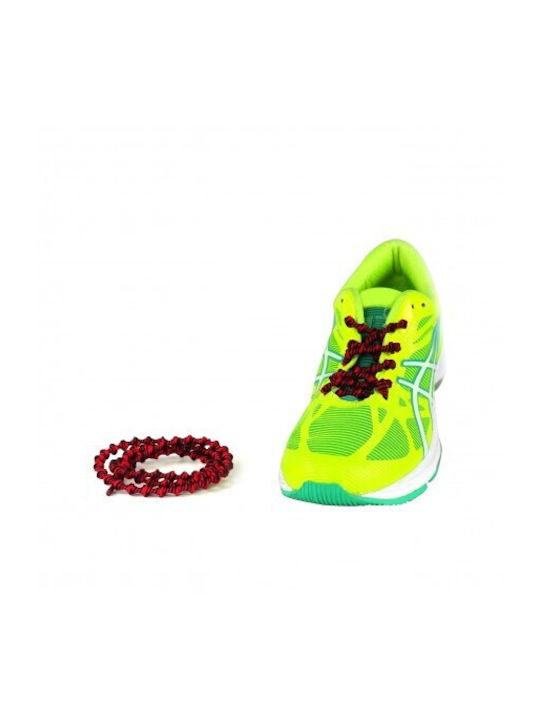 Xtenex Shoelaces 3.5cm Red 2pcs