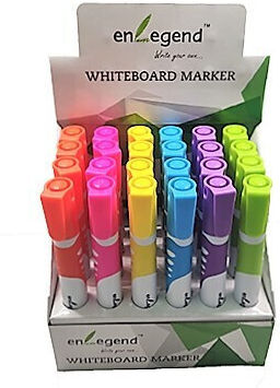 Sunday Whiteboard-Marker Aspropinaka White 24Stück (Μiverse Farben)