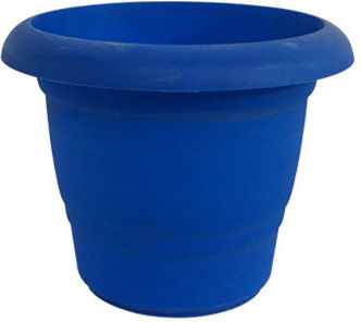 Marhome Afri Pot Plastic Blue 23x23x28cm.