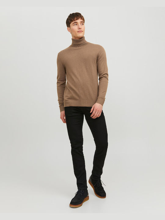 Jack & Jones Bluza Bărbătească cu Mânecă Lungă Bej 12157417