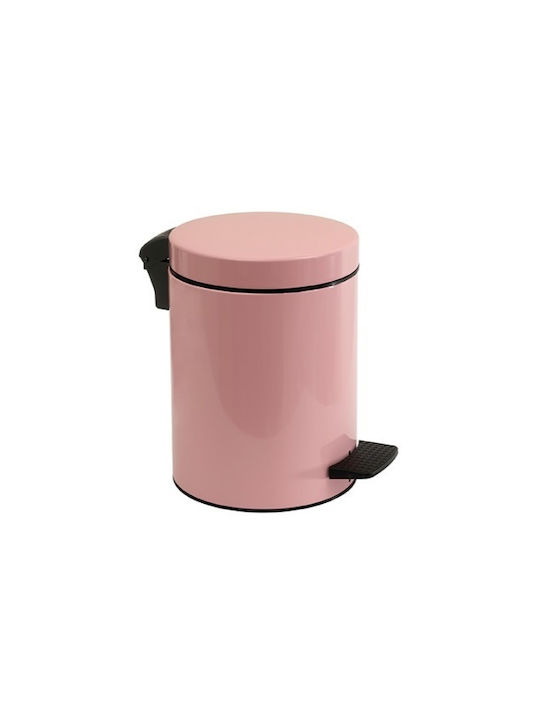 Pam & Co Plastic Toilet Bin 5lt Pink