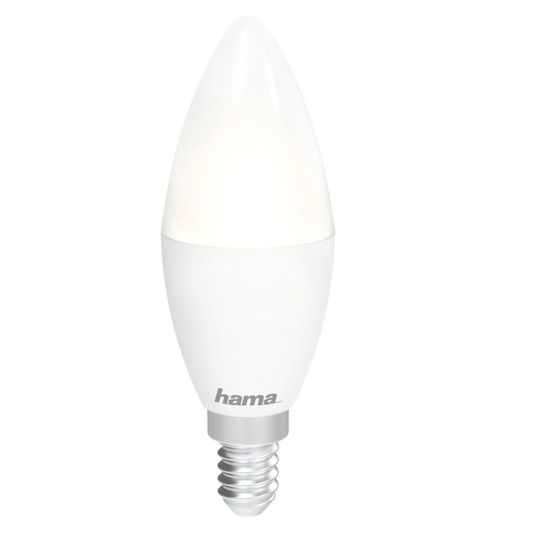 HAMA Bec inteligent LED 5.5W pentru Soclu E14 alb cald 470lm Reglabil în intensitate