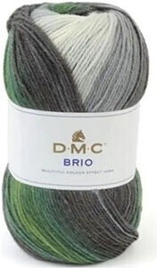 DMC Brio Смесен Зелен, Бял, Сив 422 345м 100гр
