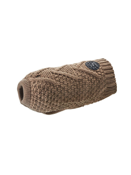 Hunter Malmo Strickpullover Hund in Beige Farbe...